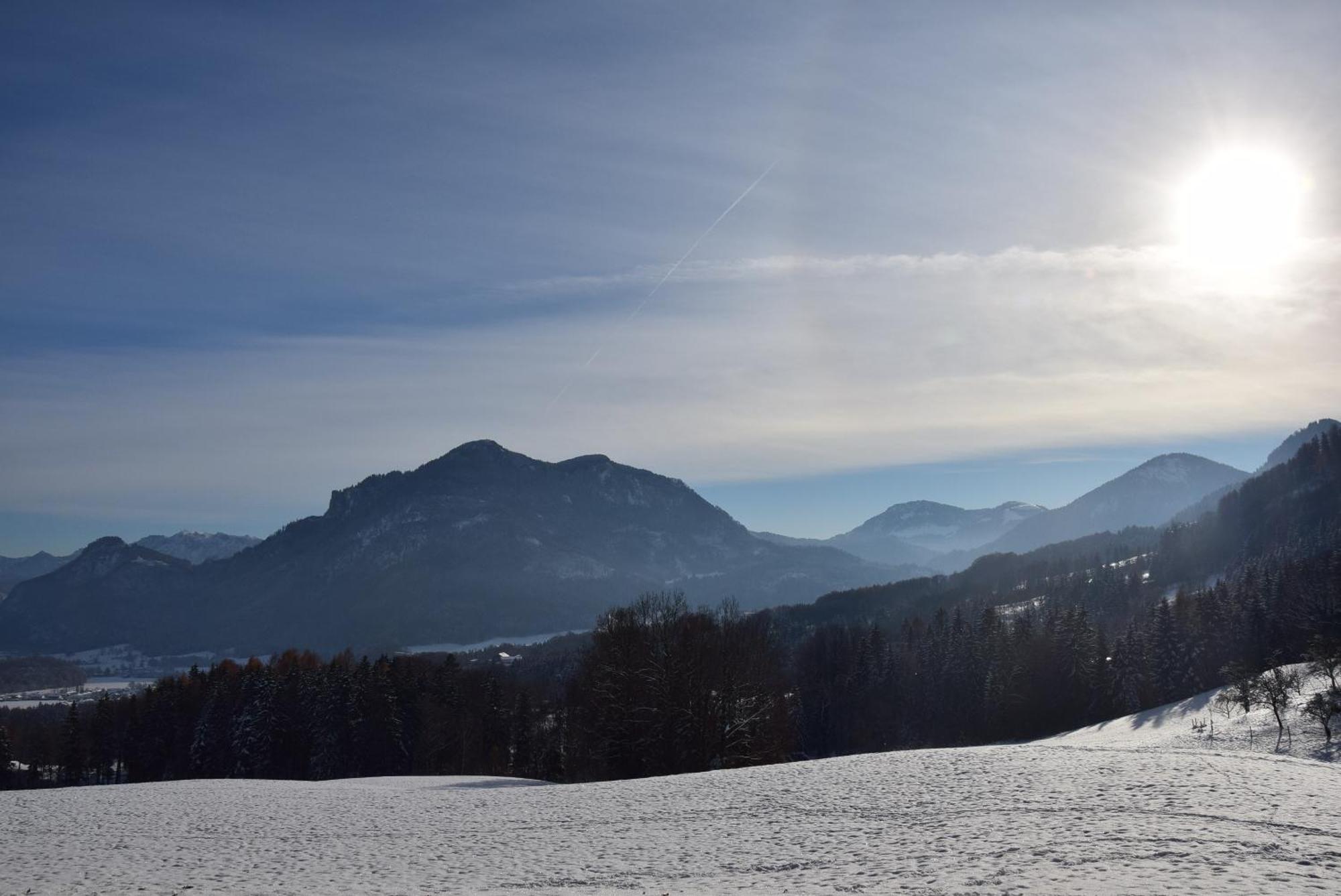 Schlossalm Ferienwohnungen Brannenburg Buitenkant foto
